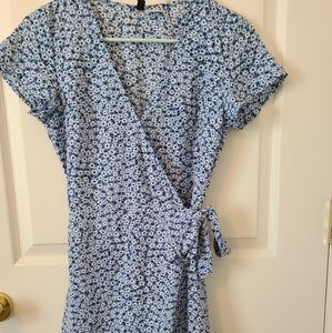 Blue Floral Dress